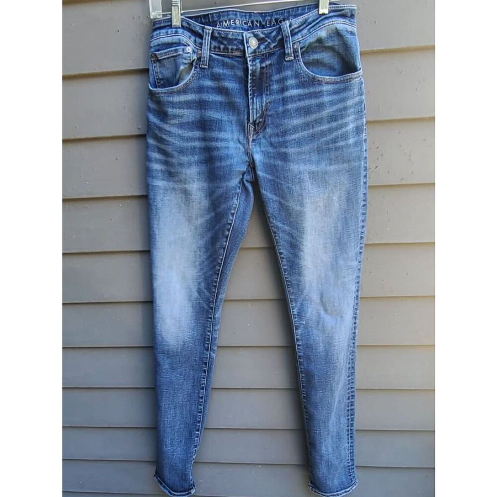 Mens American Eagle Next Level Airflex Jeans Slim Taper 32x36